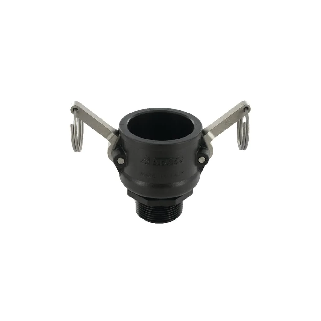 [AMAT2-79482] Cuplă Camlock tip B 1 1/2" filet exterior 1 1/4" polipropilenă 18106B5
