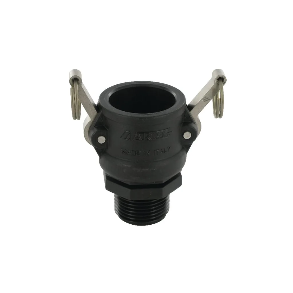 [AMAT2-79603] Cuplă Camlock tip B 1", filet tată, polipropilenă 18104B