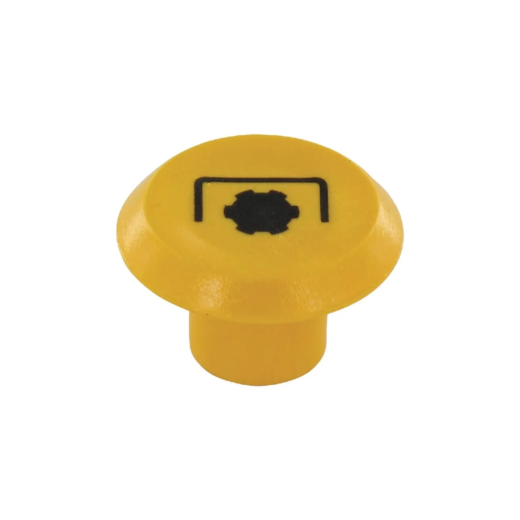 [AMAT2-51362] Capac buton, priză de putere, rotundă, galbenă 113163330PN