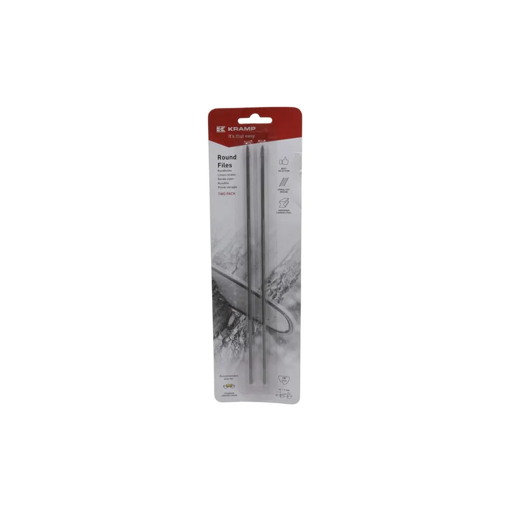 [AMAT2-79862] Pilă motofierăstrău, 1/8” 3,2mm, rotundă, ambalaj de tip blister, (2 buc.) 182FKR