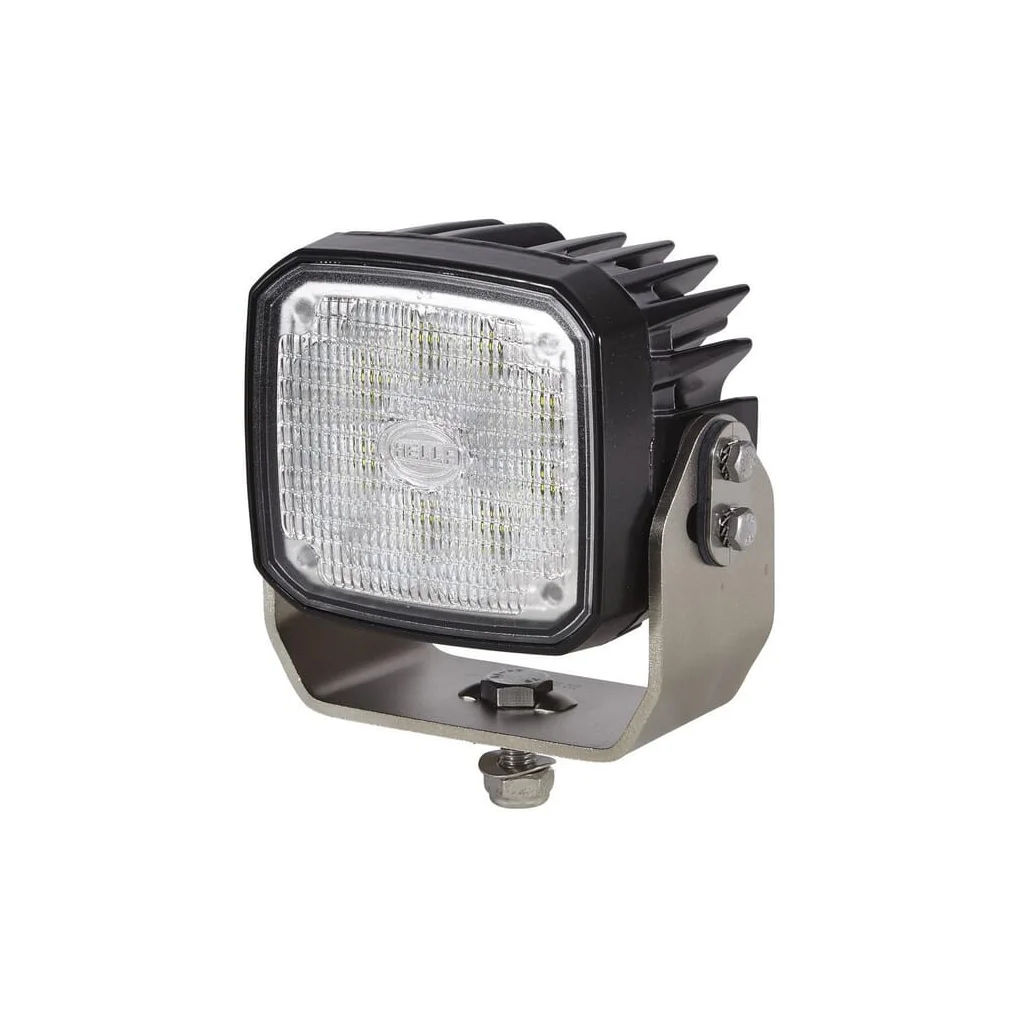 [AMAT2-83696] Lumină de lucru LED, 4000lm, pătrată, 12/24V, albă, clemă, mufă Deutsch, 8 LED-uri, Ultrabeam de Hella 1GA995606071