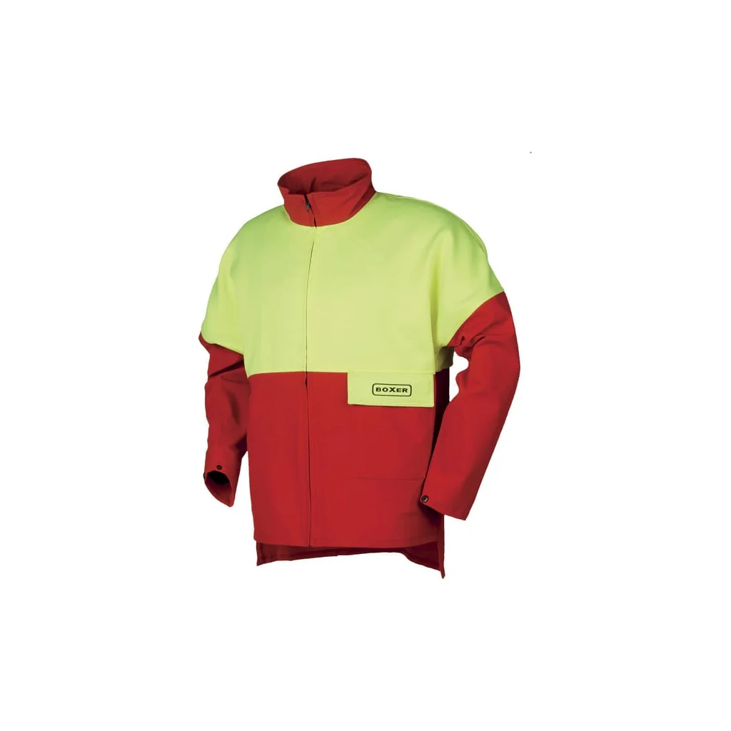 [AMAT2-85099] Jachetă forestieră roșie/galbenă S EU:48 Flex KWF SIP 1XSKS