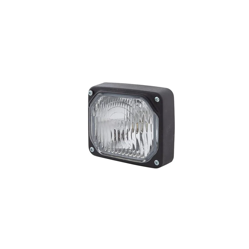 [AMAT2-85118] Far halogen, rectangular, 12/24V, transparent, Hella 1TA122718001