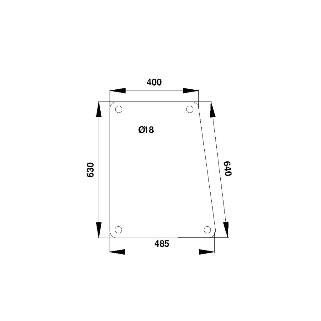 [AMAT2-87094] Geam lateral 205810040300N