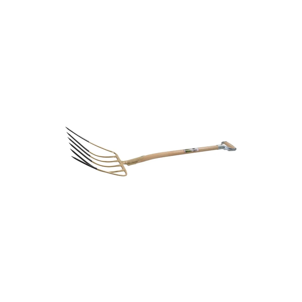 [AMAT2-87104] Furcă porumb 6 dinți cu coadă YD 85cm 2036KR
