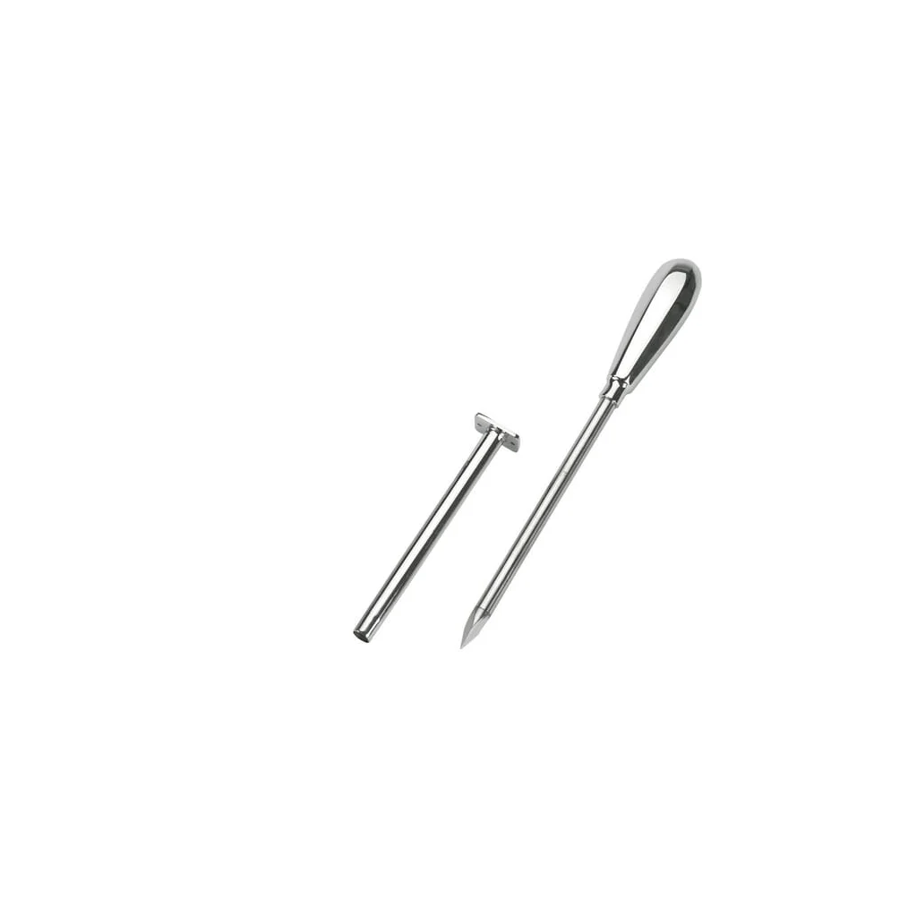 [AMAT2-87239] Trocar de 9 cm, cu diametrul de 5 mm, mâner metalic cromat. 211KER