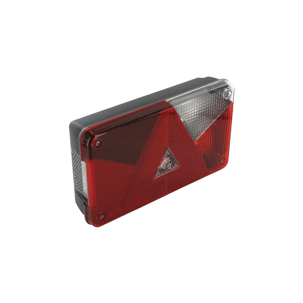[AMAT2-94744] Lumină spate Multipoint V dreapta cu iluminarea numărului cu far de mers înapoi + 5 poli cu conector cu baionetă 248710007