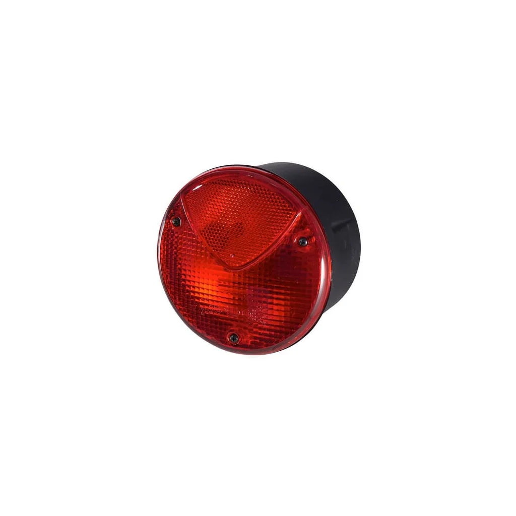 [AMAT2-100342] Stop rotund, 12/24V, roșu, prindere cu șurub, diametru 122.5mm, Hella 2TA964169061