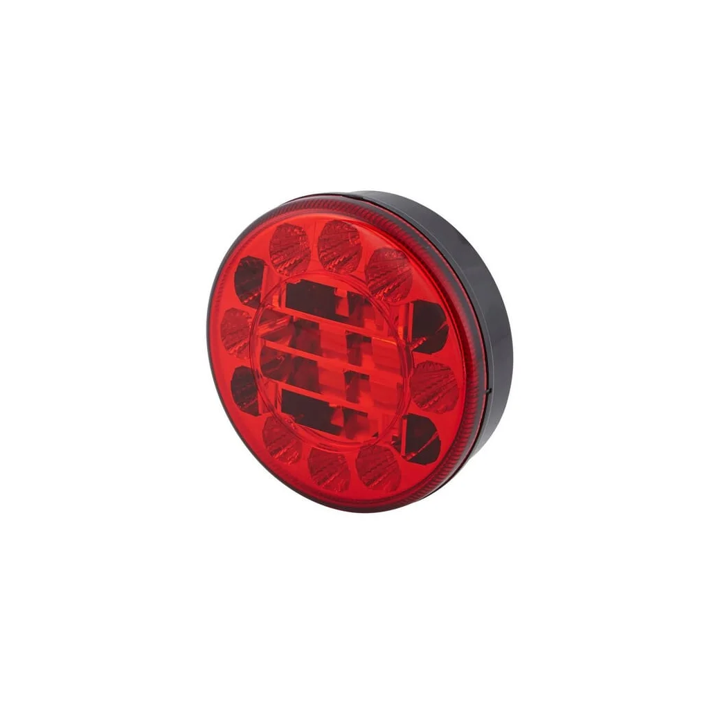 [AMAT2-100423] Proiector de ceață LED, rotund, 10/30V, roșu, prindere cu șurub, diametru 122mm, 24 LED-uri, Hella ValueFit 2NE357027031