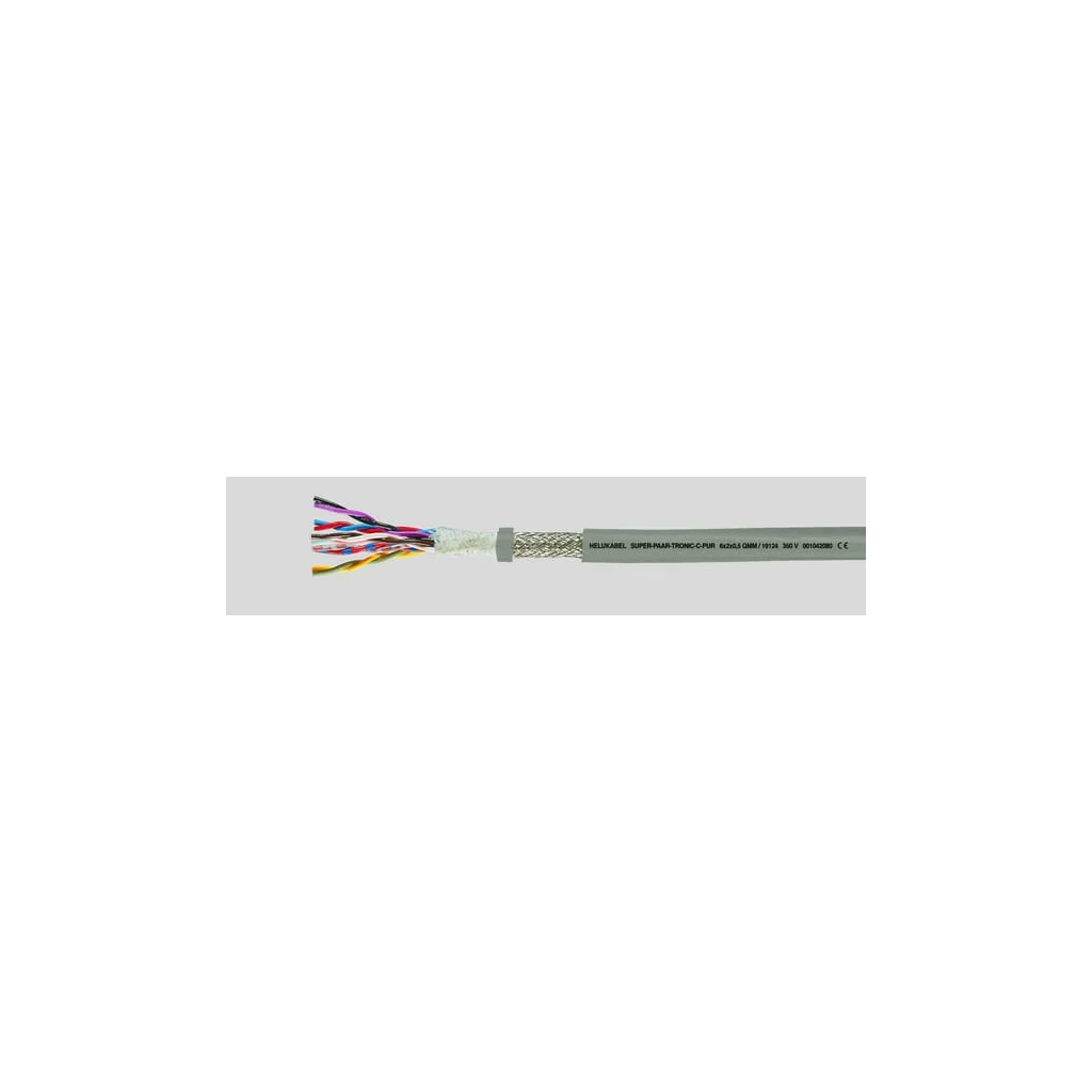 [AMAT2-100496] Cablu de date și semnal 5x2x0,75, PUR, TP, SUPER-PAAR-TRONIC-C 2LIYCYSP5X2X075