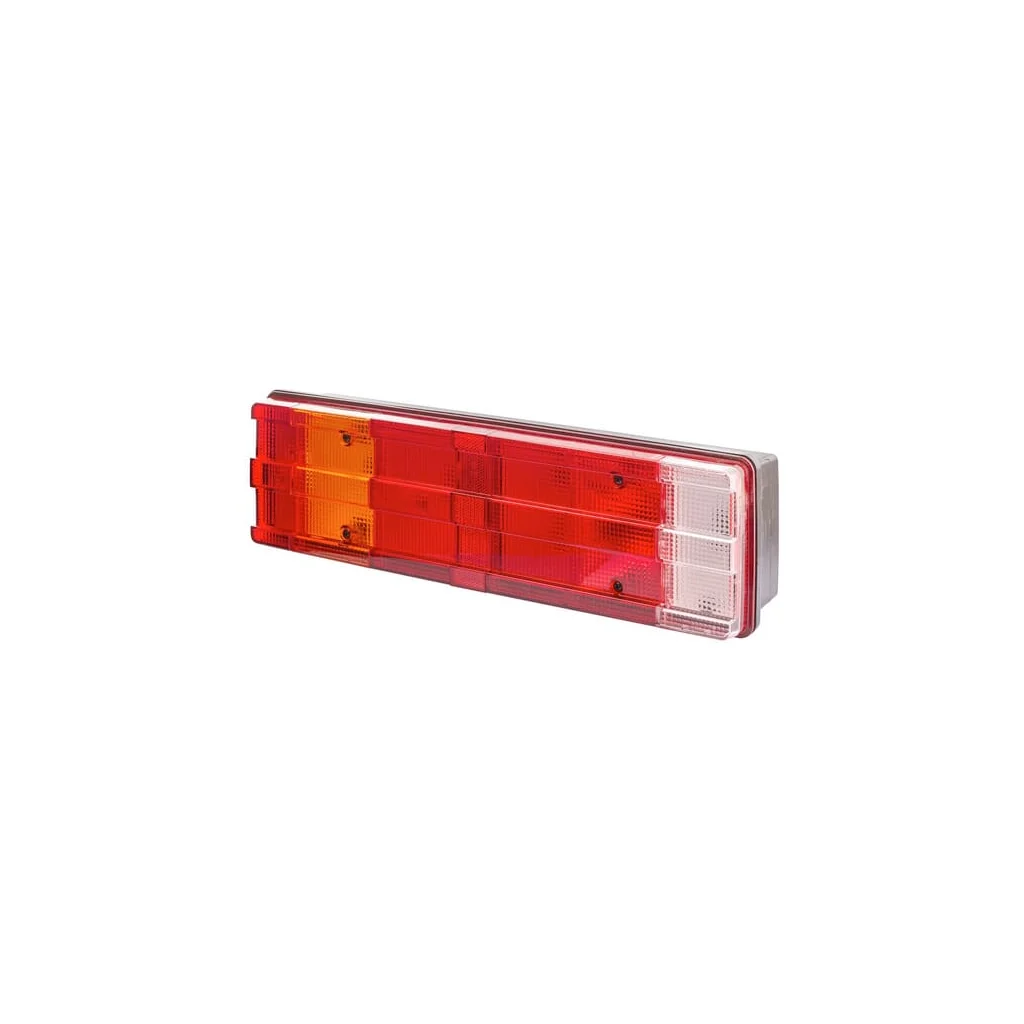 [AMAT2-100637] Stop spate LH rectangular, 12/24V, galben/transparent/roșu, prindere cu șuruburi, 465x54x134mm, Hella 2VD008204111