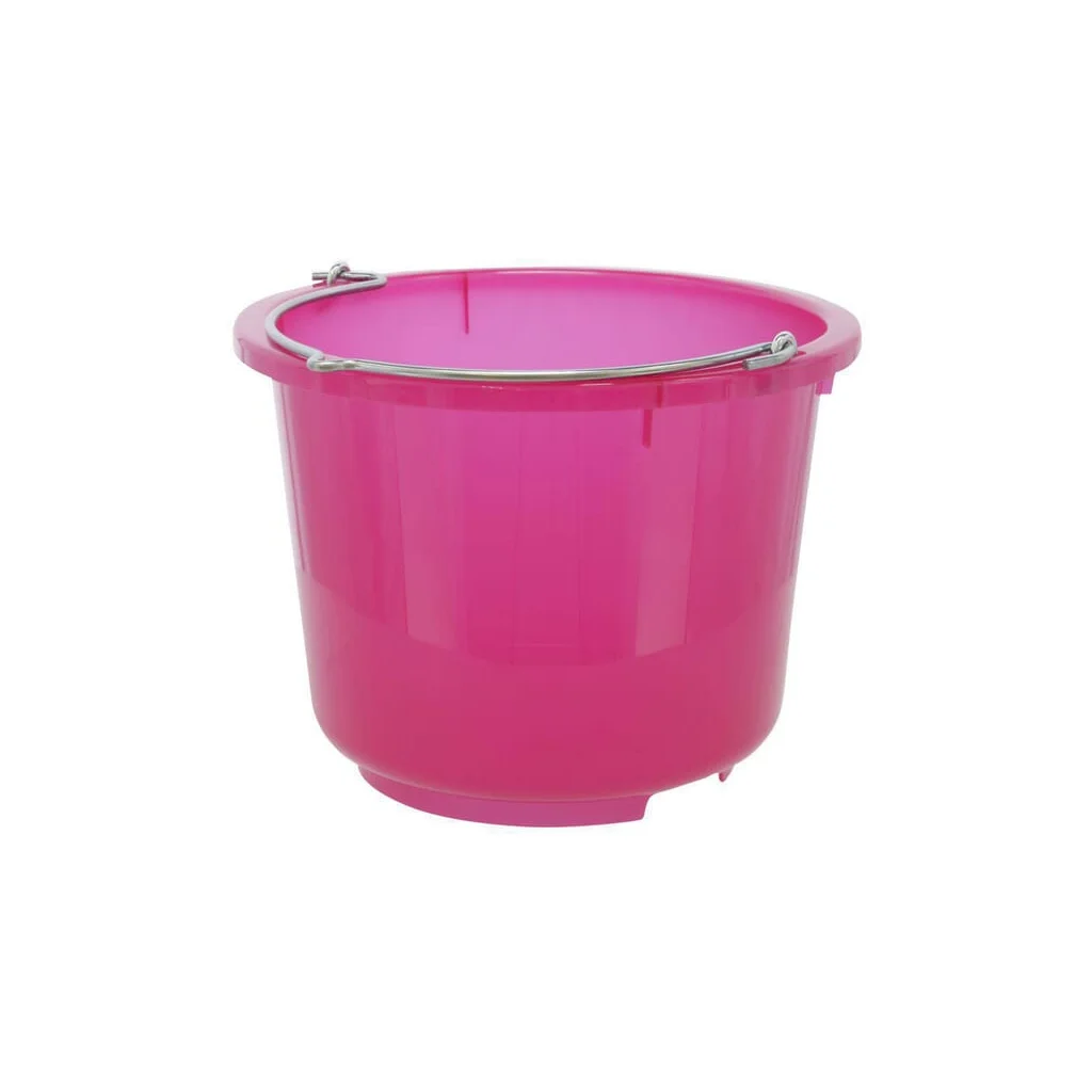 [AMAT2-100706] Găleată roz, transparentă, 12l 298801
