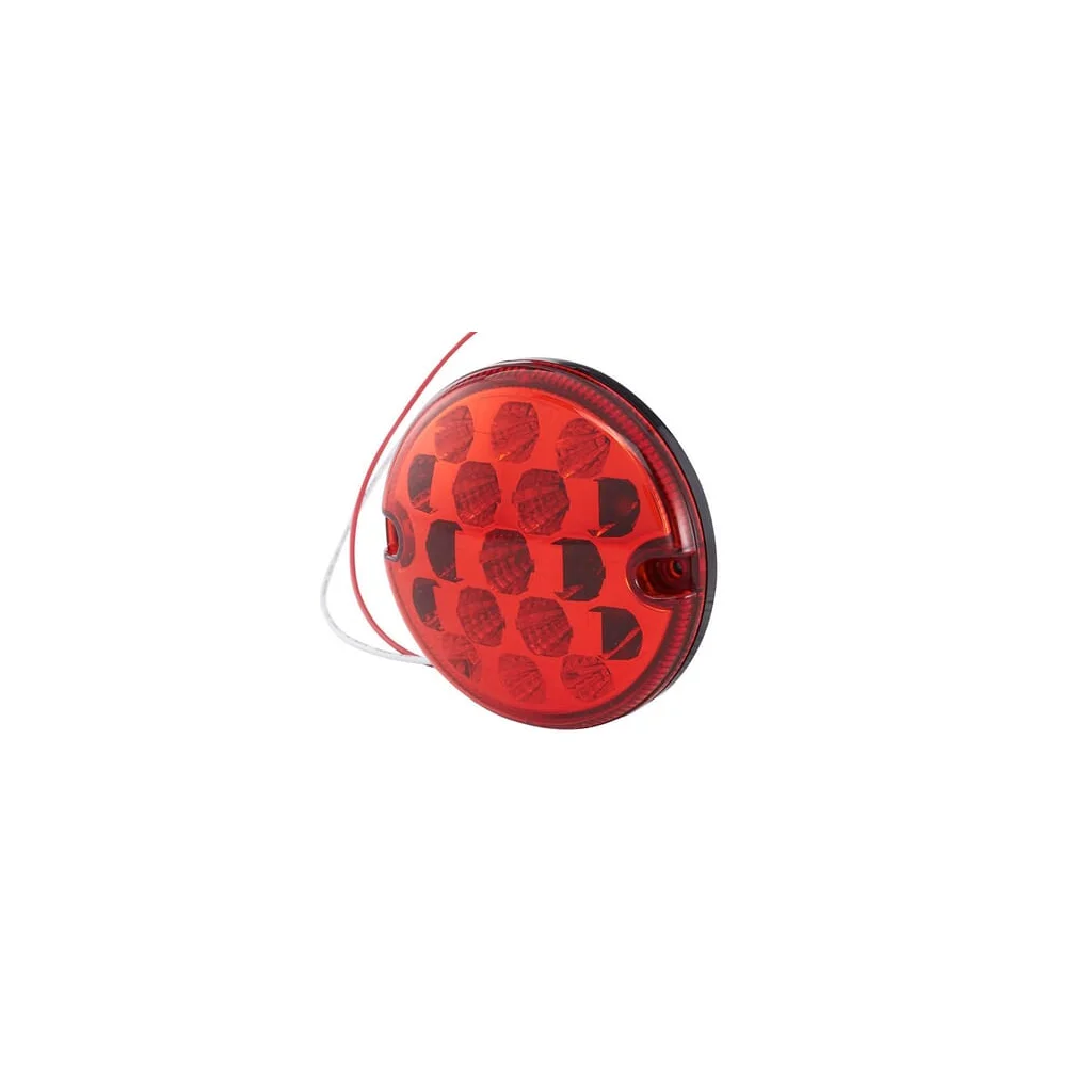[AMAT2-100751] Proiector ceață LED, rotund, 10/30V, roșu, prindere cu șurub, diametru 95mm, 17 LED-uri, Hella ValueFit 2NE357028031