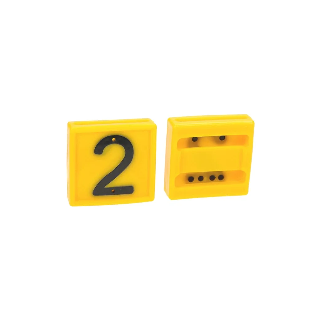 [AMAT2-105889] Număr marcare,nr. 2, galben, 45x45mm 306002FA
