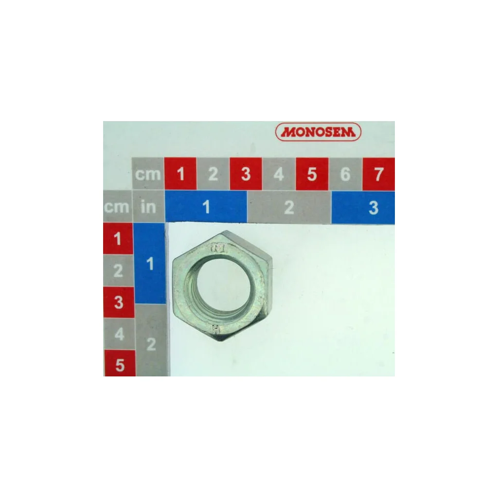 [AMAT2-106025] Piuliță hexagonală DIN934 M20x2.50 oțel zincată Clasa 8 30600020