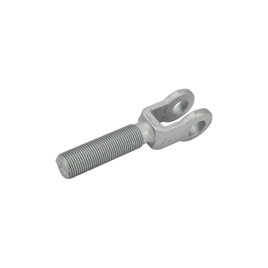 [AMAT2-105082] Tijă filetată cu furcă TR36x3x120/235 D30 Zn dreapta 3029010