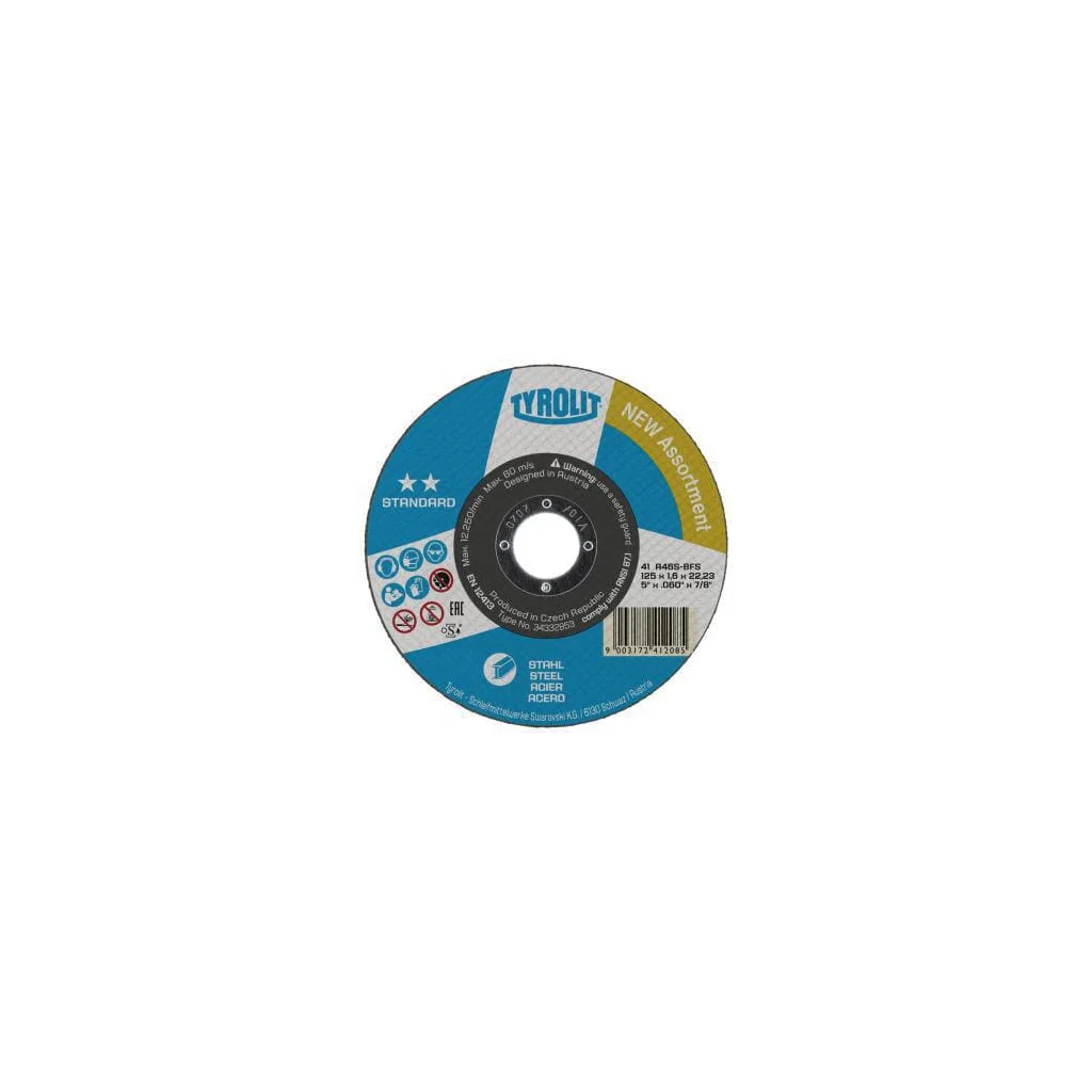 [AMAT2-115163] Disc de tăiere 125x1,6x22,23 F41 A46S-BFS 34332853
