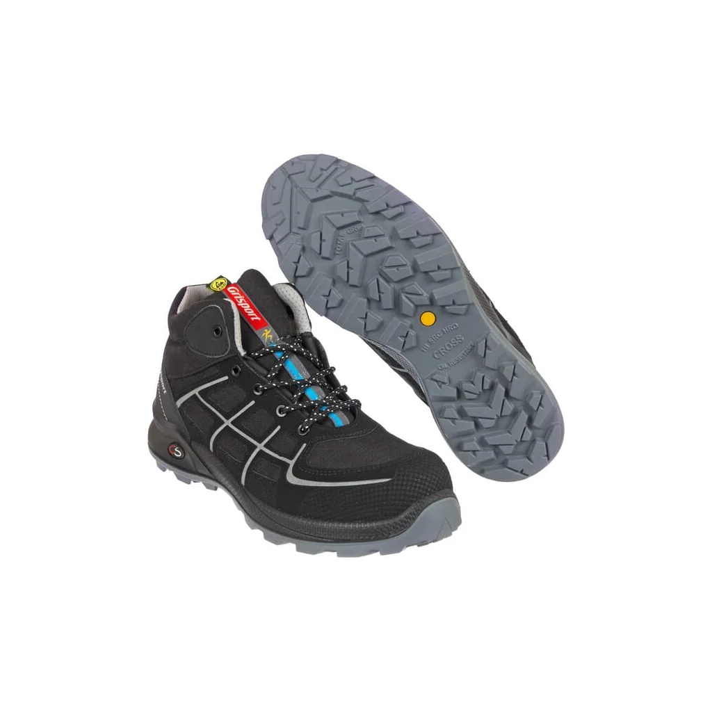 [AMAT2-113089] Pantof de siguranță Cross Safety Firm S3 negru gri - 48 33633048