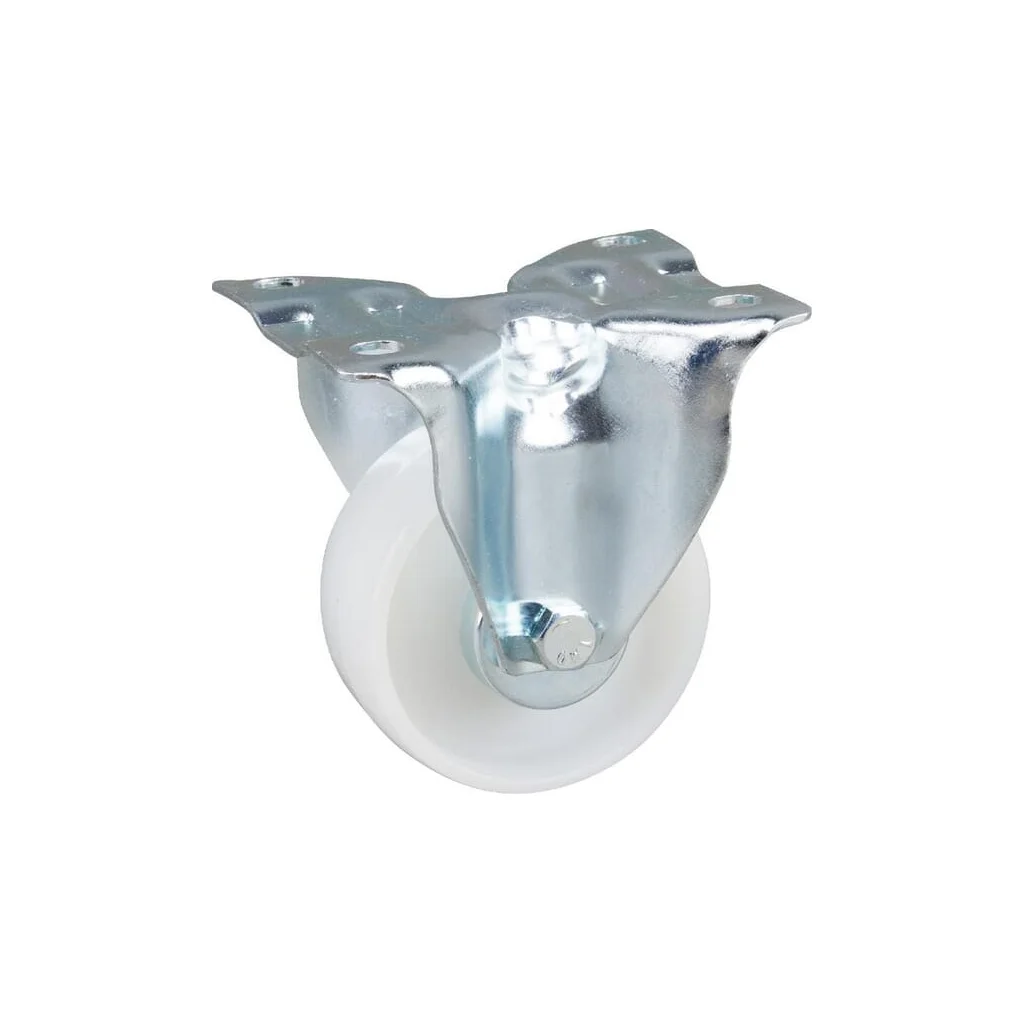 [AMAT2-115623] Rolă fixă cu roată din poliamidă: diametru 100x36mm, placă fixare 103x85mm, sarcină: 200kg, Tente 3478UOJ100P62