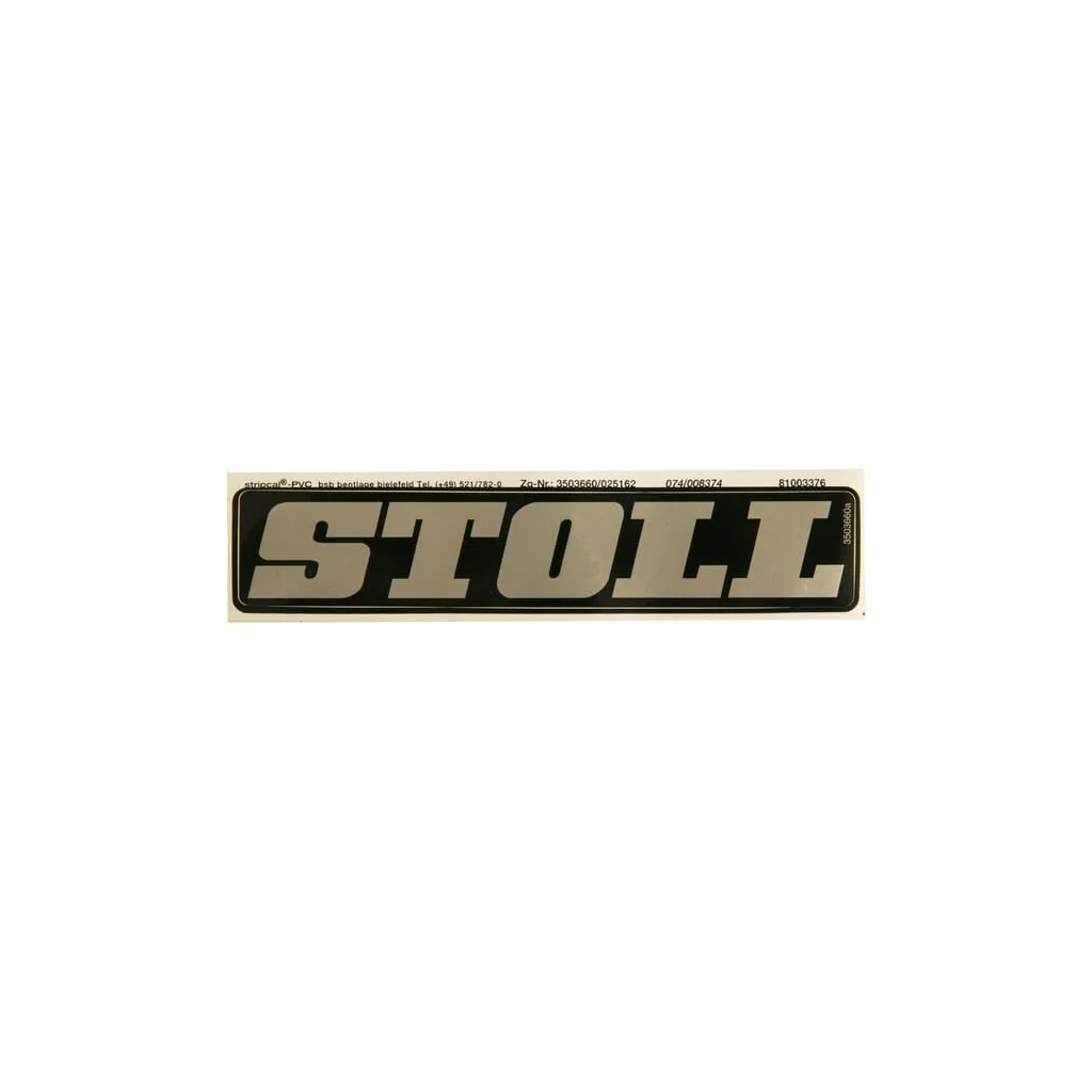 [AMAT2-115807] Autocolant Stoll 3503660