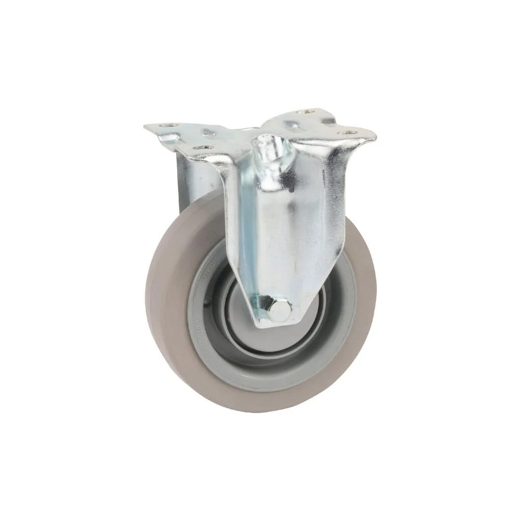 [AMAT2-115825] Roți fixe cu anvelopă de cauciuc elastic 3478UFP125P62