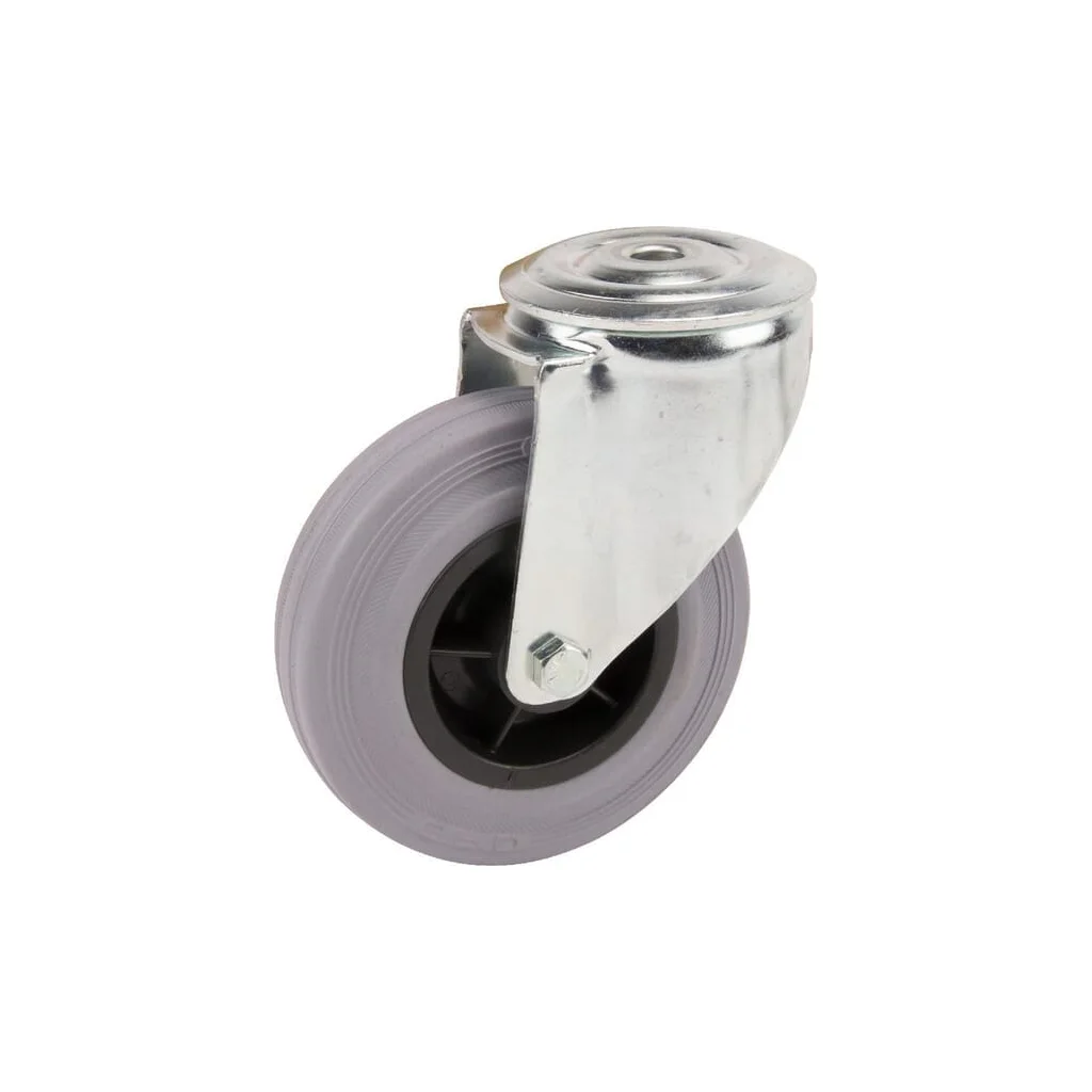 [AMAT2-115964] Roți pivotante cu bandă neagră de cauciuc 3470PIR100P3013