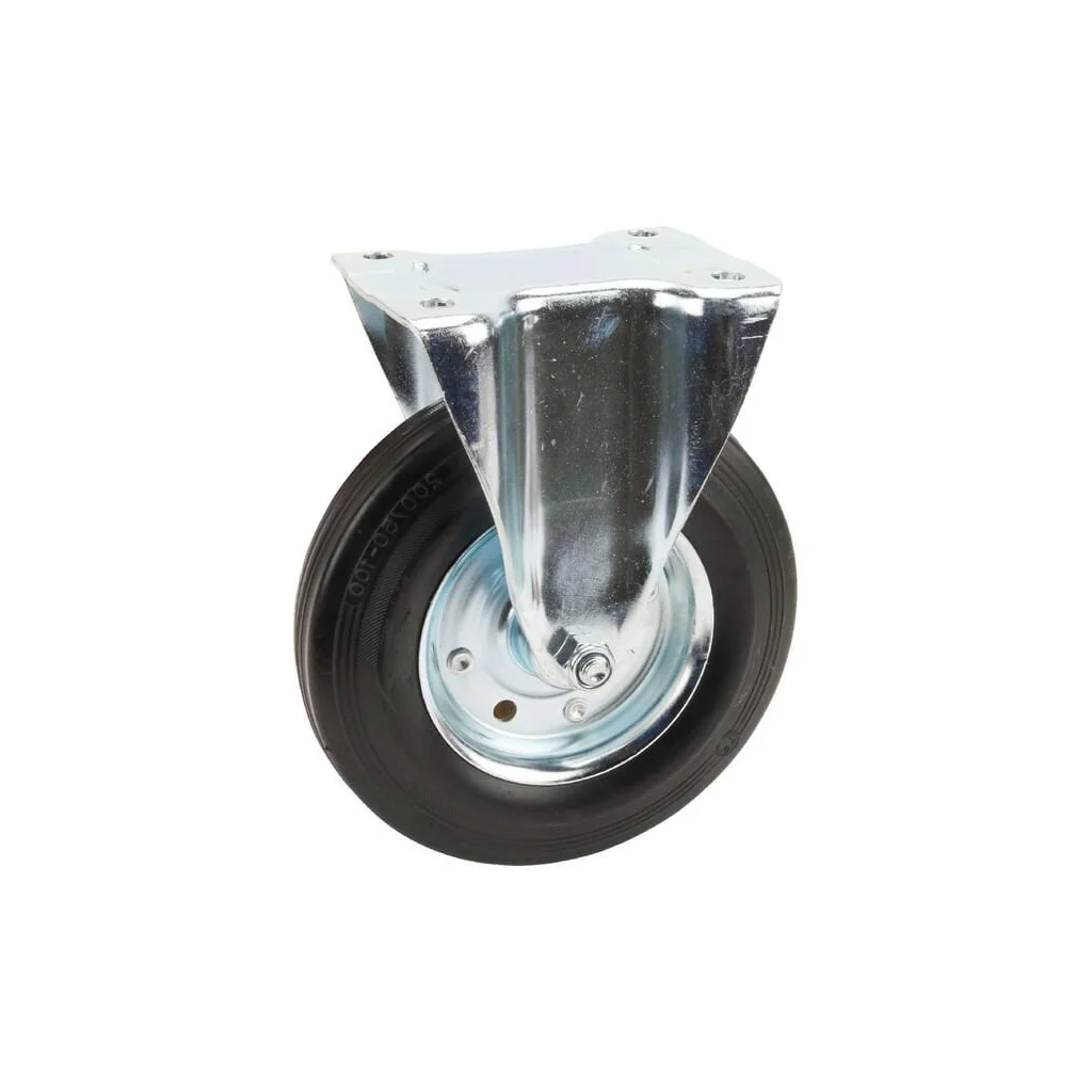 [AMAT2-115988] Roți pivotante cu bandă neagră de cauciuc 3478DVR200P63