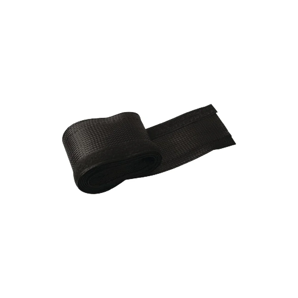 [AMAT2-119136] Tub cablu cu cârlig și ochet 1500mm negru Textil diametru max. 40mm Elworks 36212