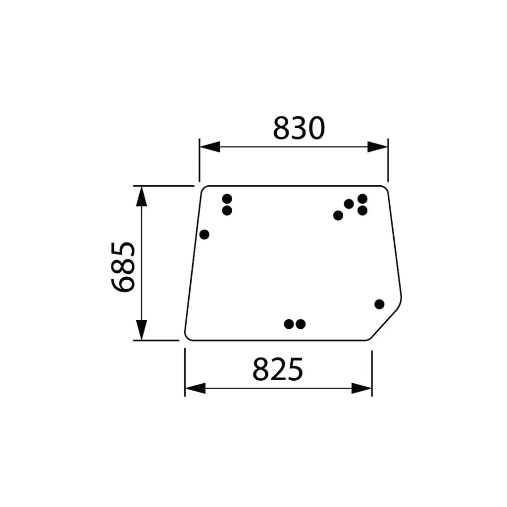 [AMAT2-119279] Geam spate 3679459M1