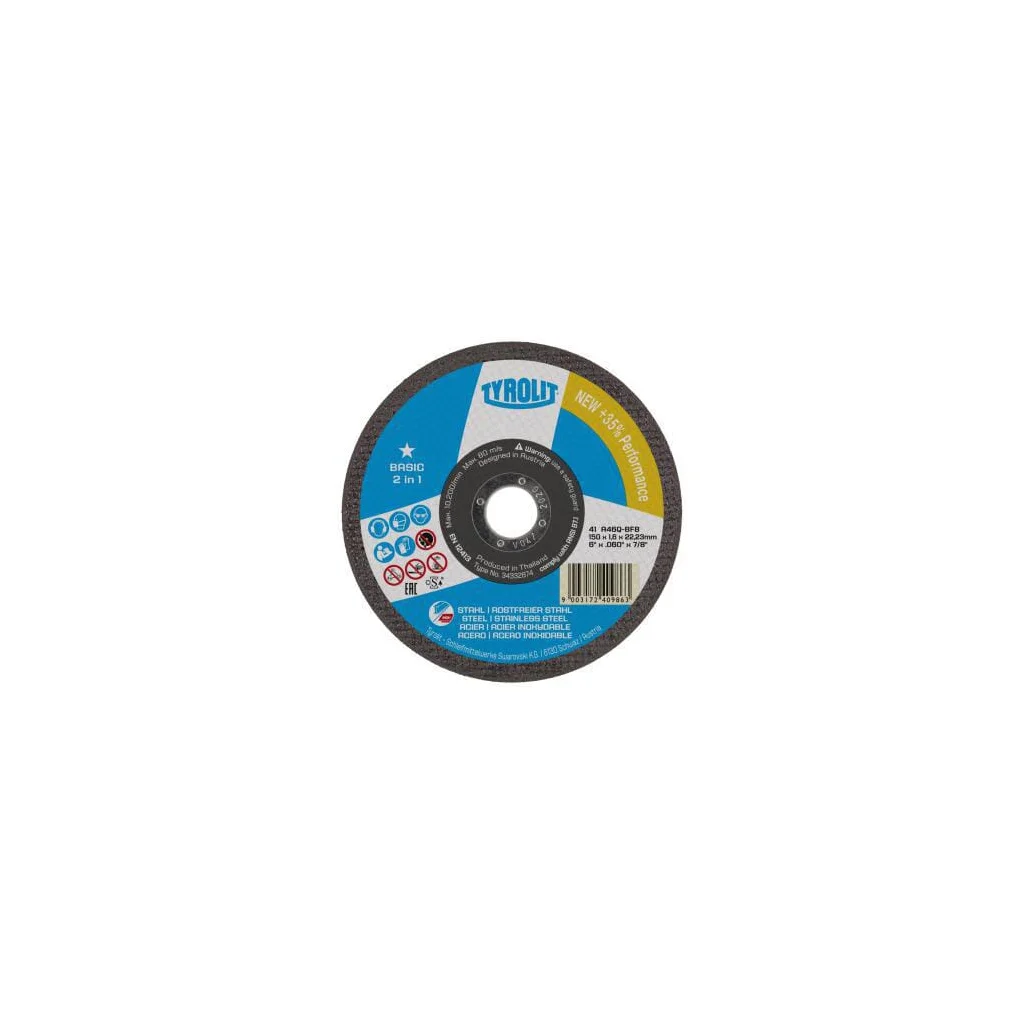 [AMAT2-114169] Disc de tăiere 125x1,6x22,23 F41 A46Q-BFB 34332873