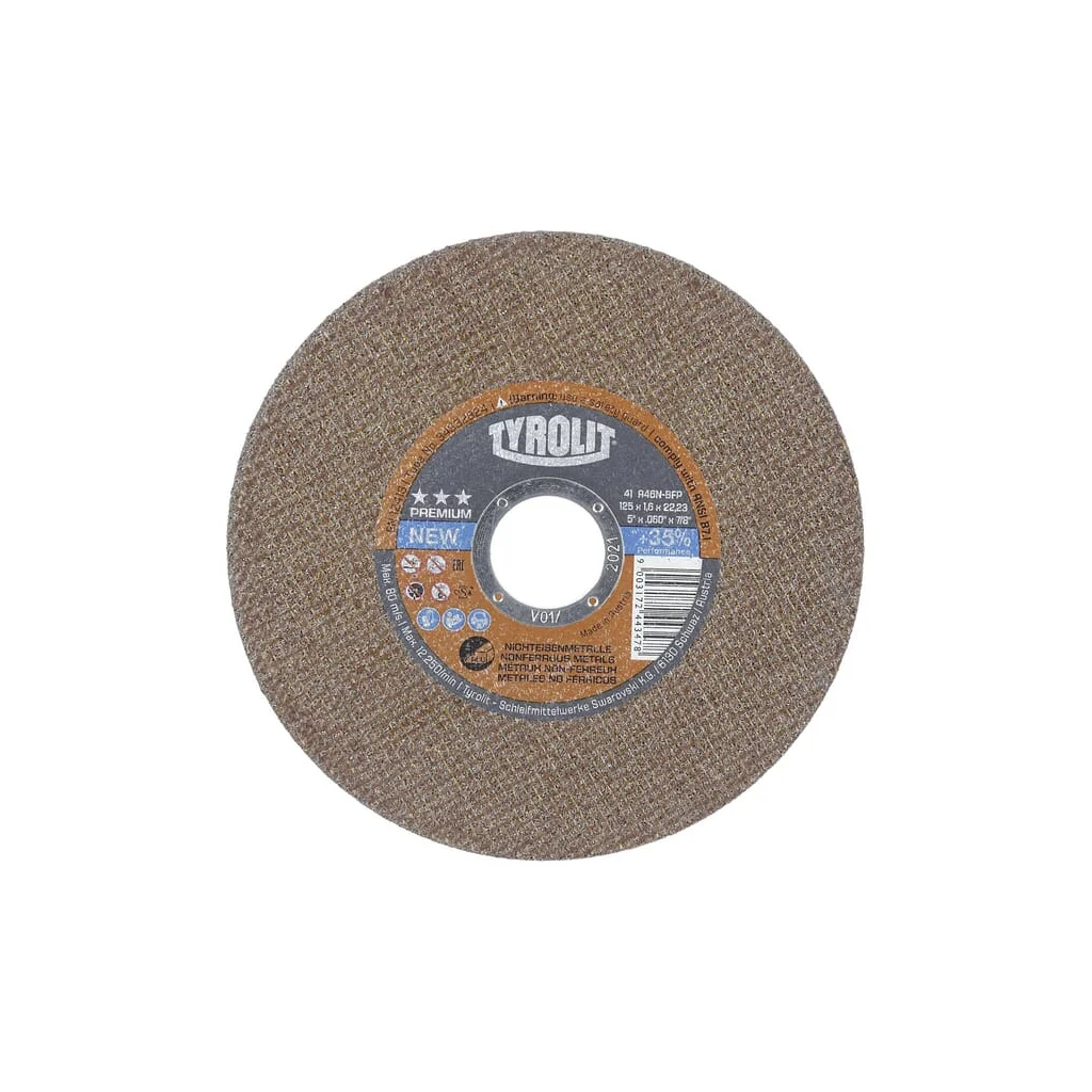 [AMAT2-114417] Disc de tăiere 125x1,6x22,23mm A46R-BFP 34332824