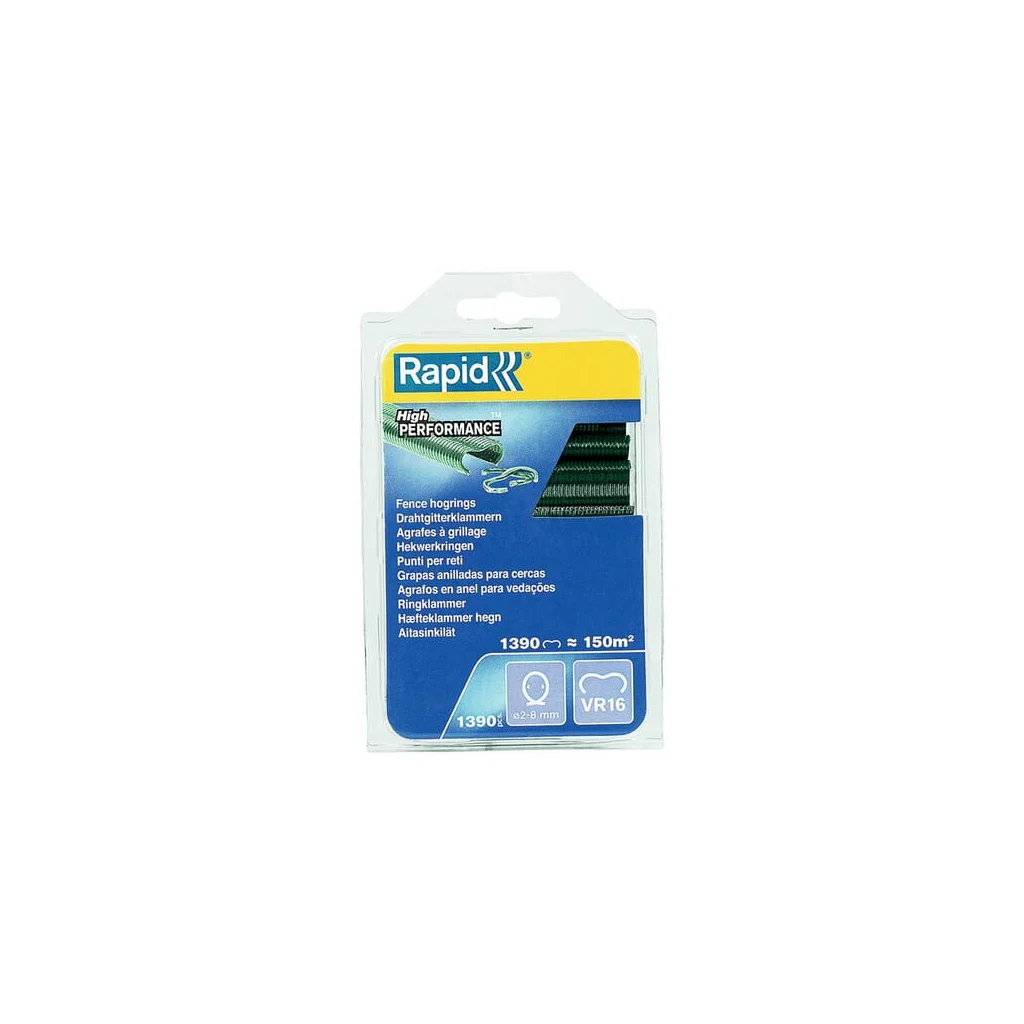 [AMAT2-125179] Inele pentru porci, Rapid VR16 oțel galvanizat acoperit cu plastic 40108800