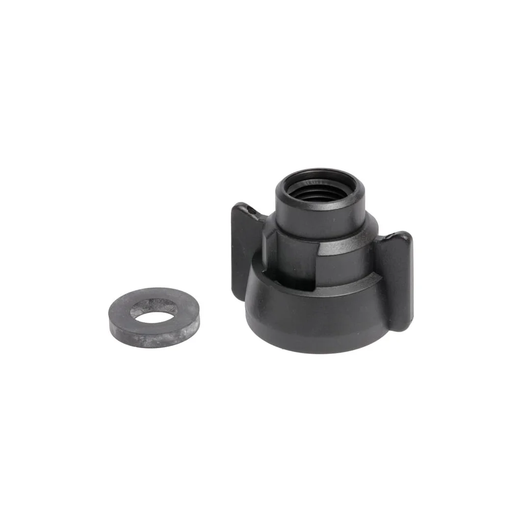 [AMAT2-125874] Capac duză baionetă filetat negru cu garnitură 25 buc. Arag 40291001P025