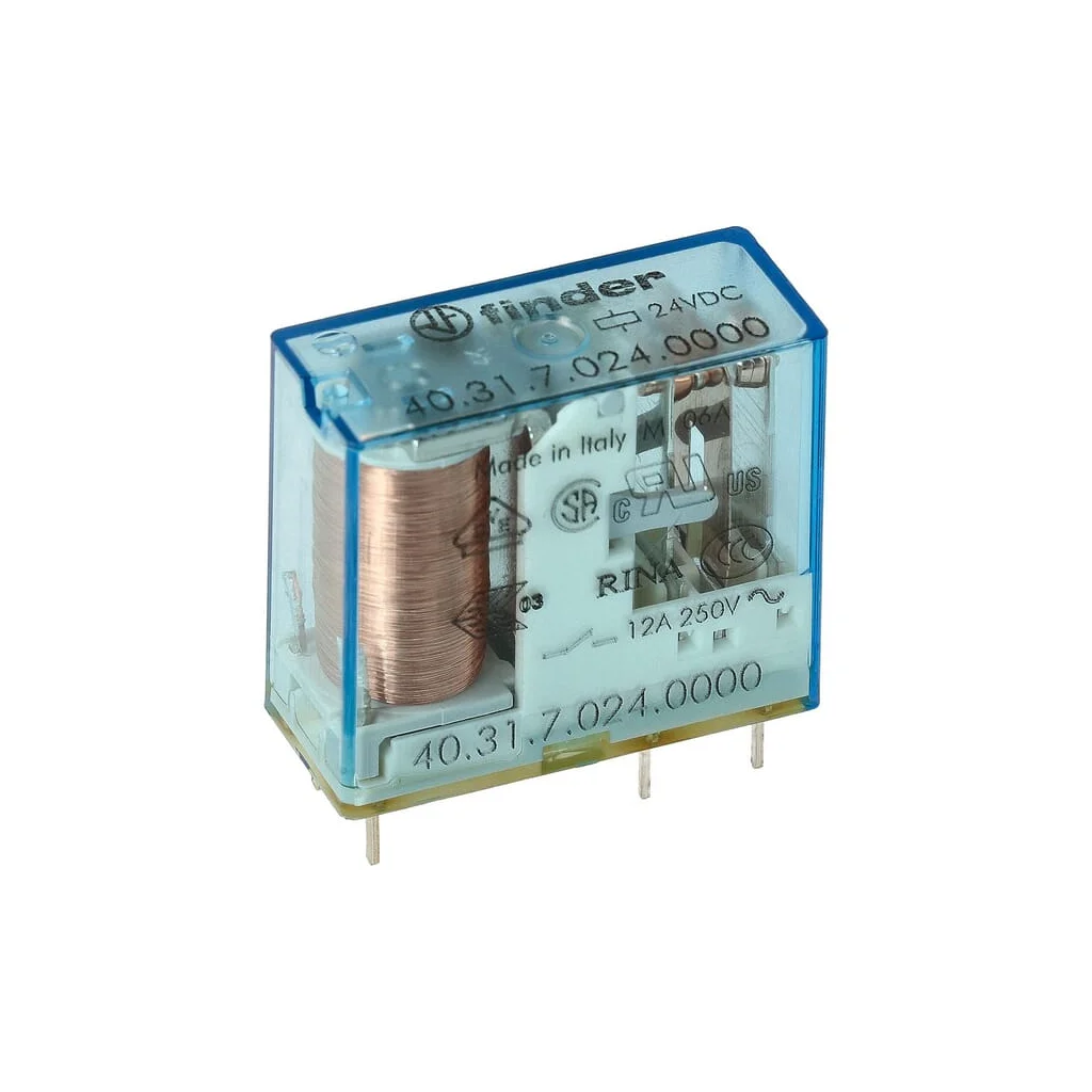 [AMAT2-125945] Releu PCB / Plug-in 3.5mm.pinning 1CO 10A / 24V DC SENS / Ag 403170240000