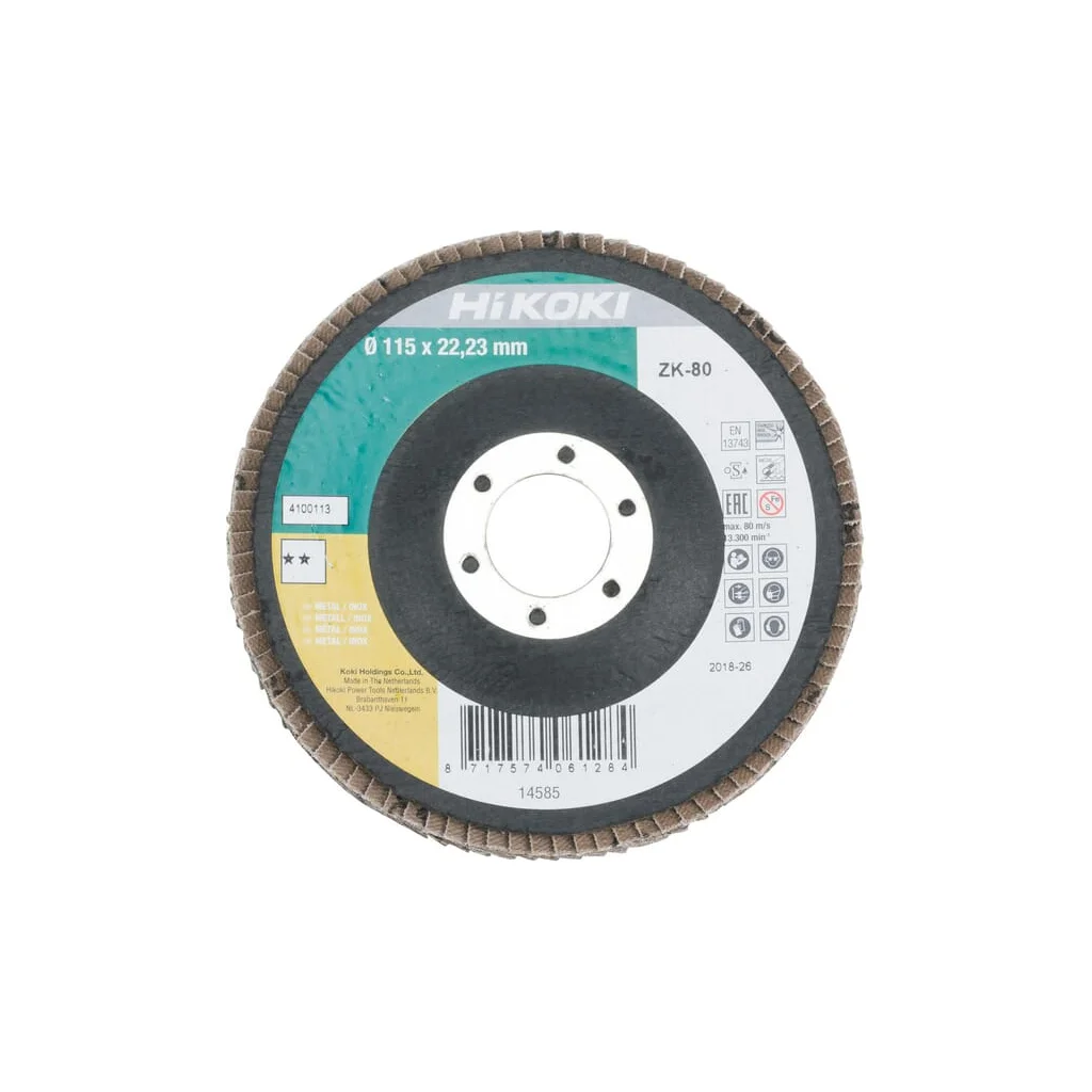 [AMAT2-126230] Disc abraziv 115 K80 4100113