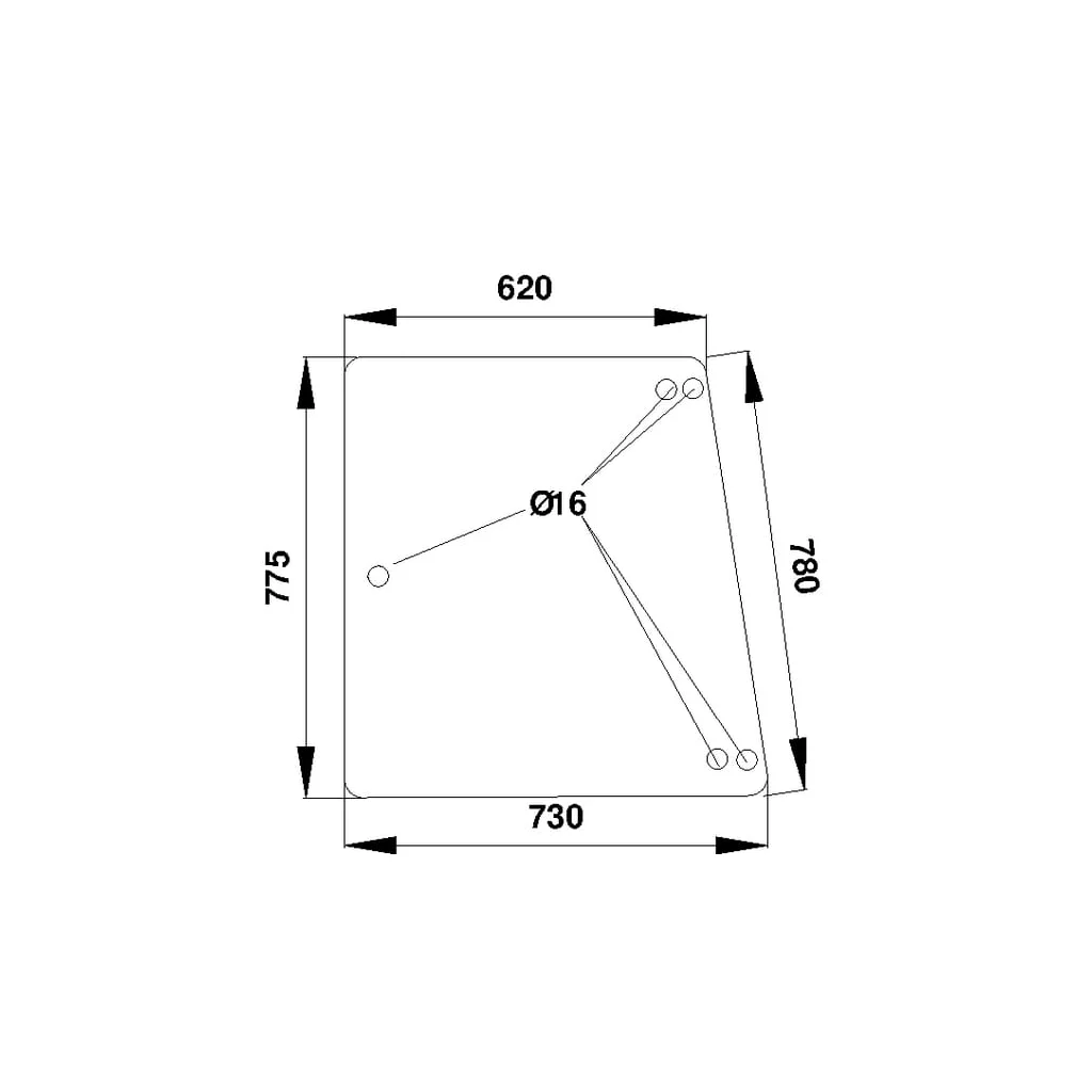 [AMAT2-122585] Geam lateral 385500350030N