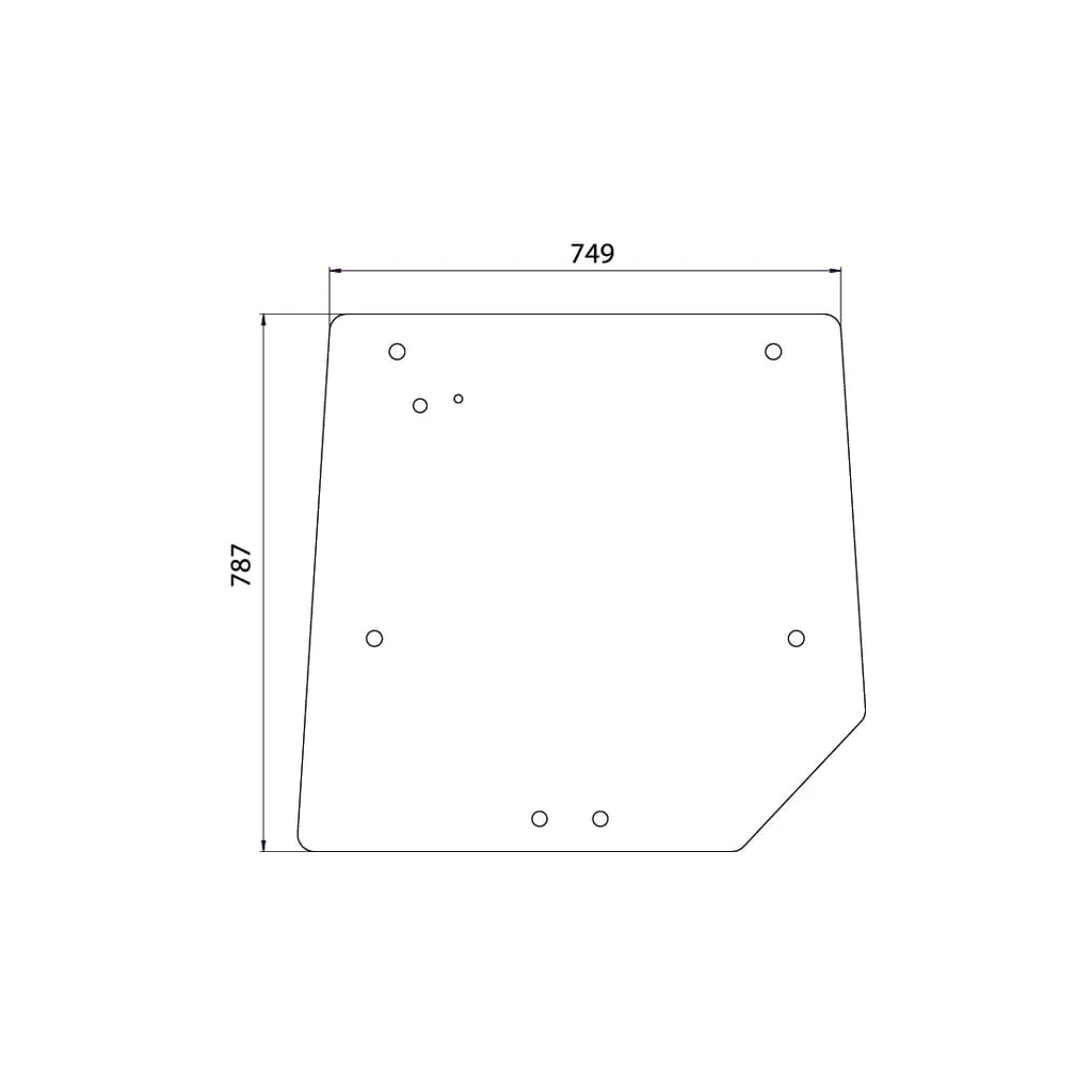 [AMAT2-123160] Geam spate 3821484M1N