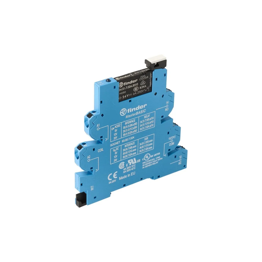 [AMAT2-123431] Releu interfață MasterBasic 1W 6A 24V AC 390100245060