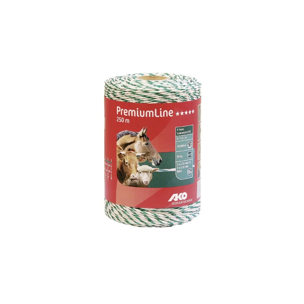 [AMAT2-138081] Cablu alb/verde pentru gard 250m 441550