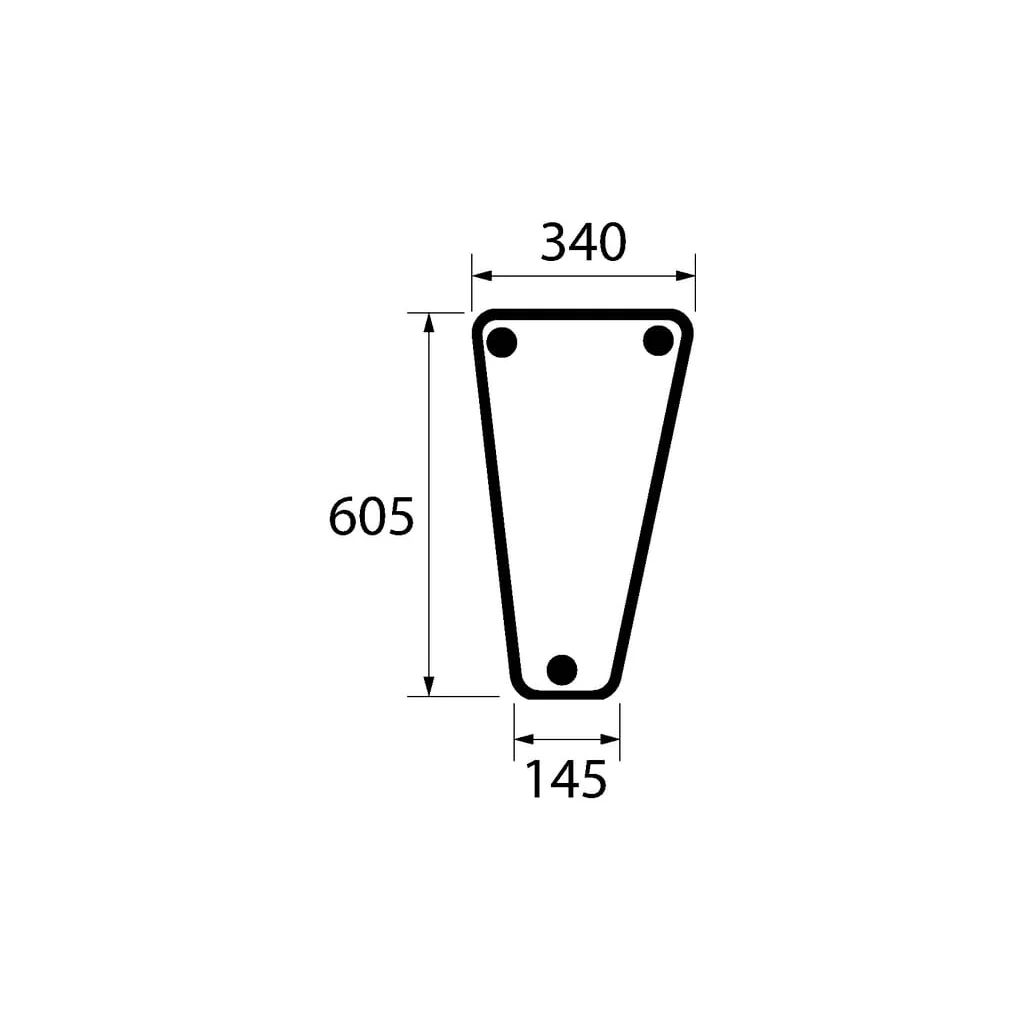[AMAT2-138557] Parbriz inferior 4354066N