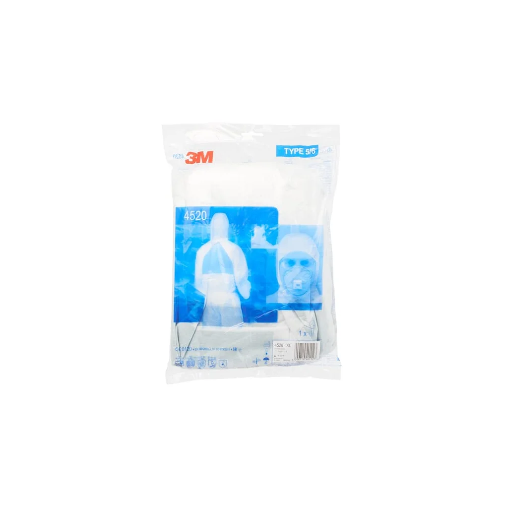 [AMAT2-140307] Combinezon de unică folosință XL alb 3M 4520XL