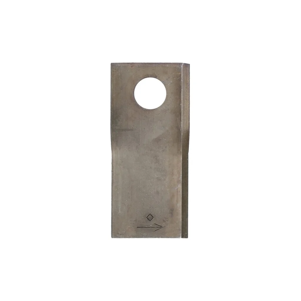[AMAT2-139079] Lamă cositoare stânga 108x47x4mm orificiu 19mm pachet 25 buc. potrivită pentru Pöttinger 434985KR