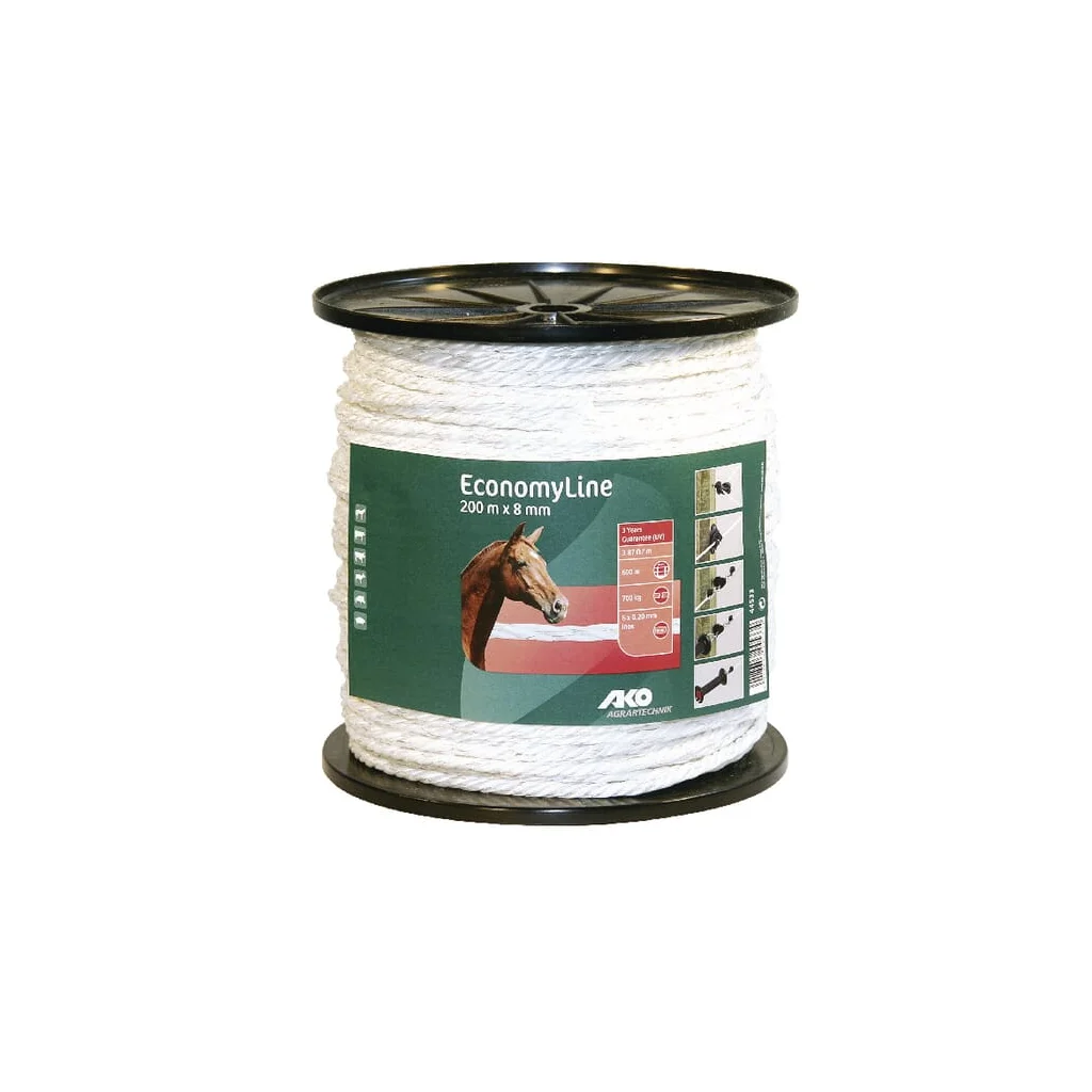 [AMAT2-139185] Cablu alb pentru gard 8mm 200m 44533