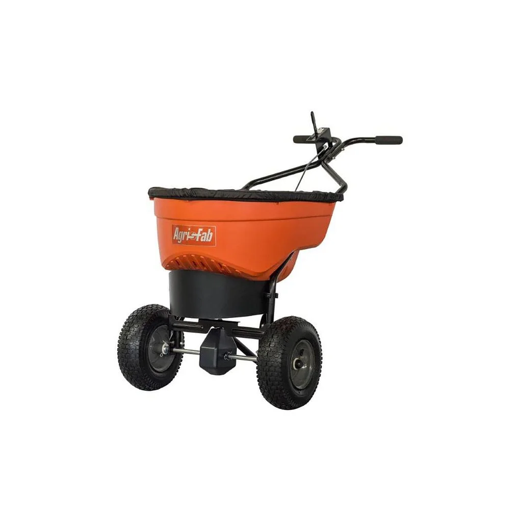 [AMAT2-140742] Împrăștietor manual de sare / fertilizator, model împins, 60 kg 450548