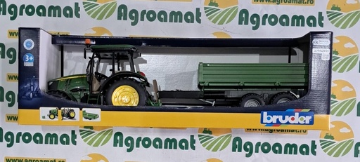 [AMAT1-22164] Jucarie John Deere 5115M cu Remorca