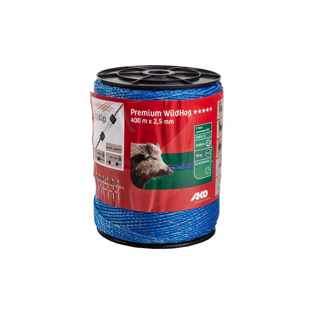 [AMAT2-139874] Cablu gard electric multifilar 6x0,25mm albastru Premium WildHog 449312