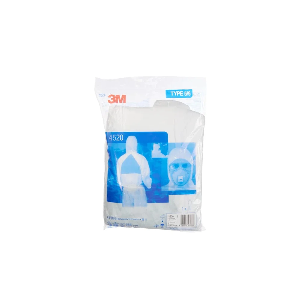 [AMAT2-140964] Combinezon de unică folosință L alb 3M 4520L