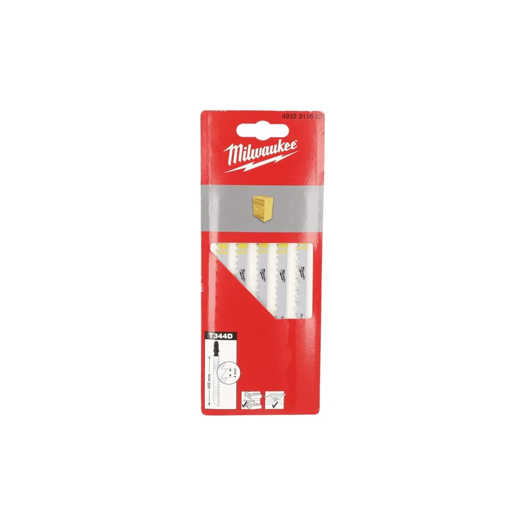 [AMAT2-147787] Pânză de ferăstrău vertical pentru lemn 105x4mm 5 buc 4932311633