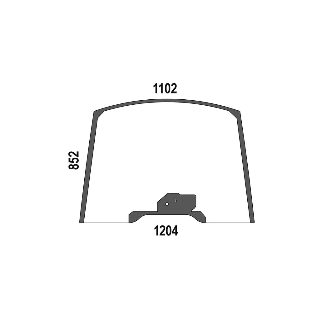 [AMAT2-144862] Geam față superior 47358017N