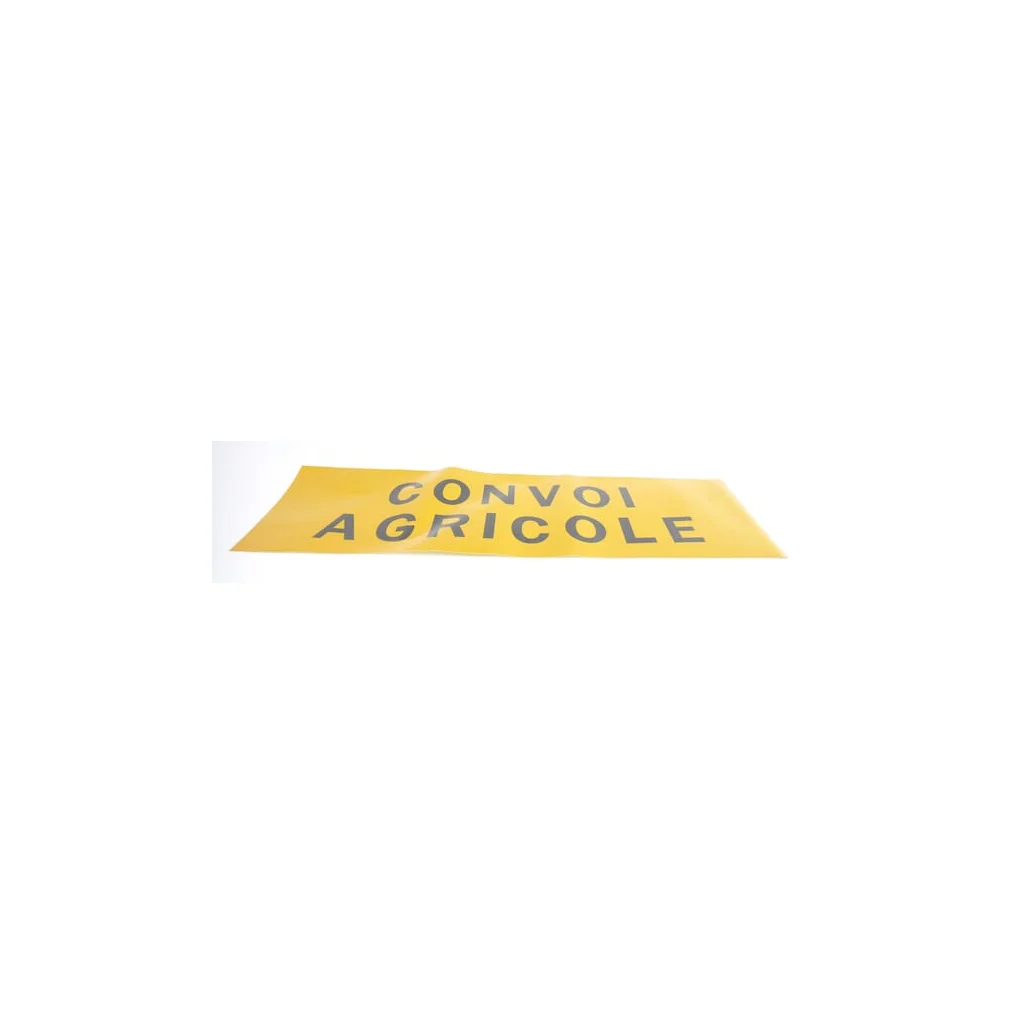 [AMAT2-146880] Autocolant semn de avertizare transport: CONVOI AGRICOLE 1200x400mm 488883